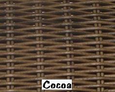 Cocoa Wicker Resin